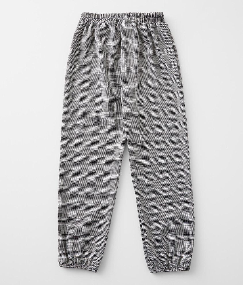 Girls - Plaid Jogger Pant
