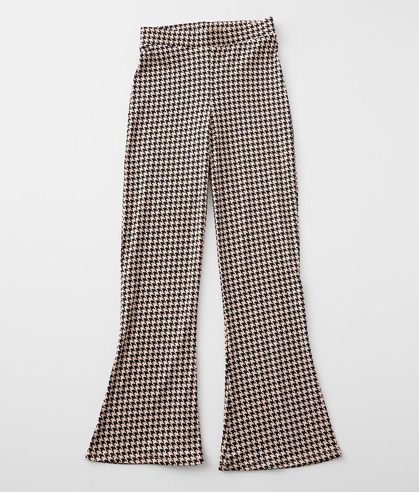 Girls - Willow &#38; Root Houndstooth Flare Pant front view