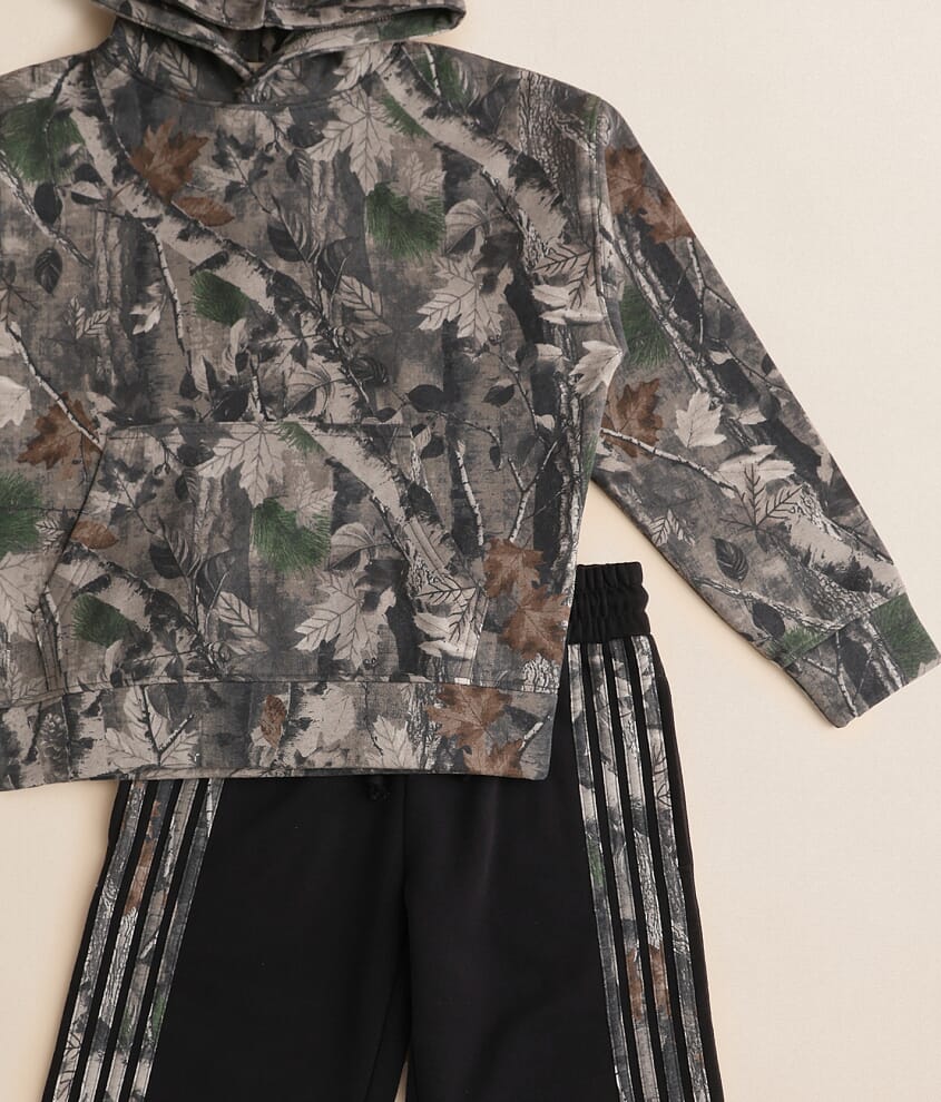 Girls - Camo Hooded Sweatshirt