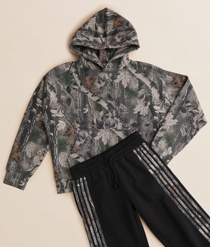 Girls - Camo Striped Sweatpant