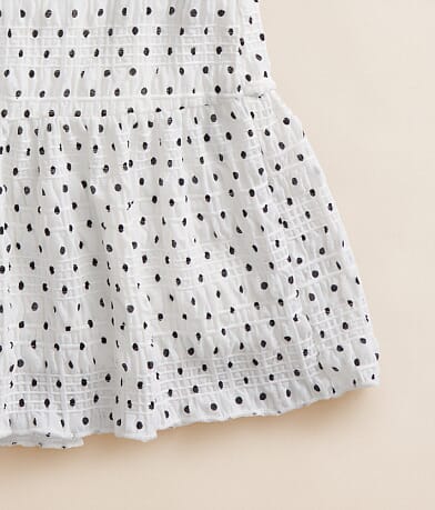 Girls - Polka Dot Peplum Top thumbnail 6