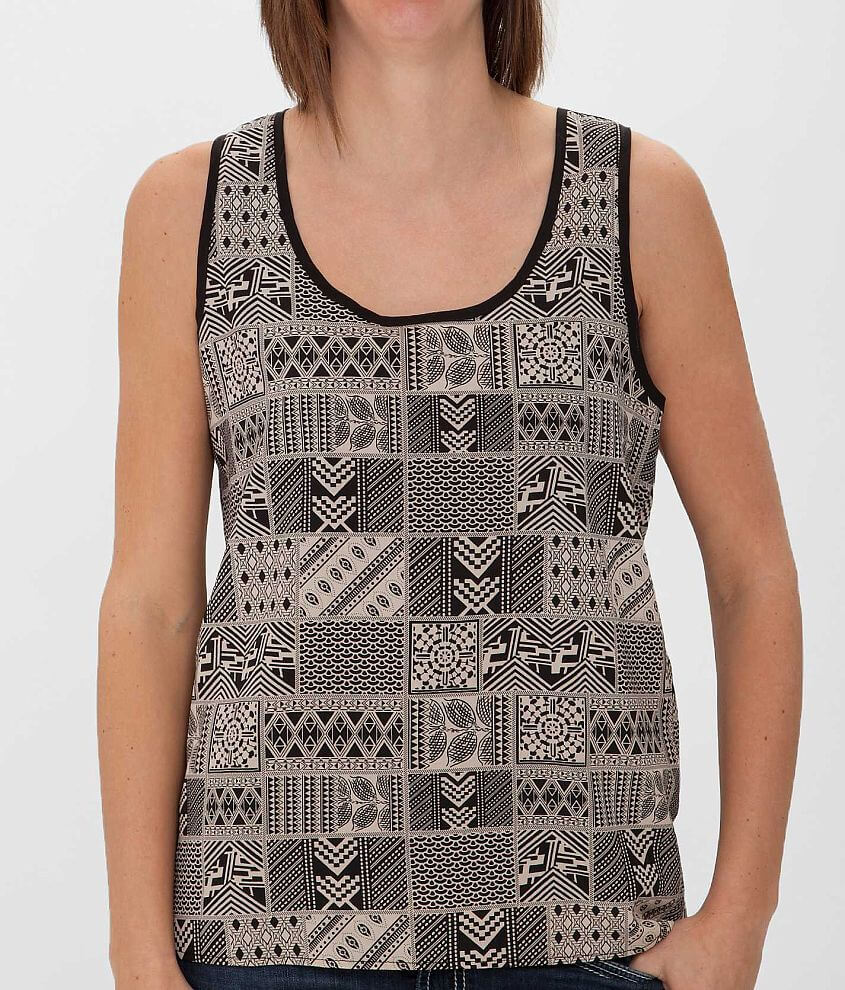 Daytrip Printed Tank Top front view