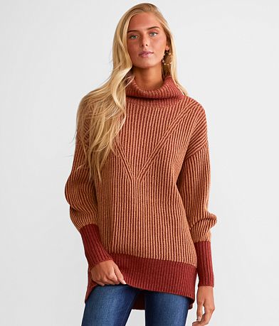 Daytrip Turtleneck Sweater full left side view