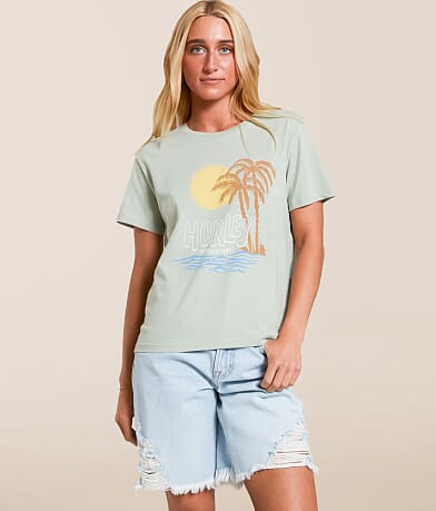 Hurley Sun Palm Classic T-Shirt front view