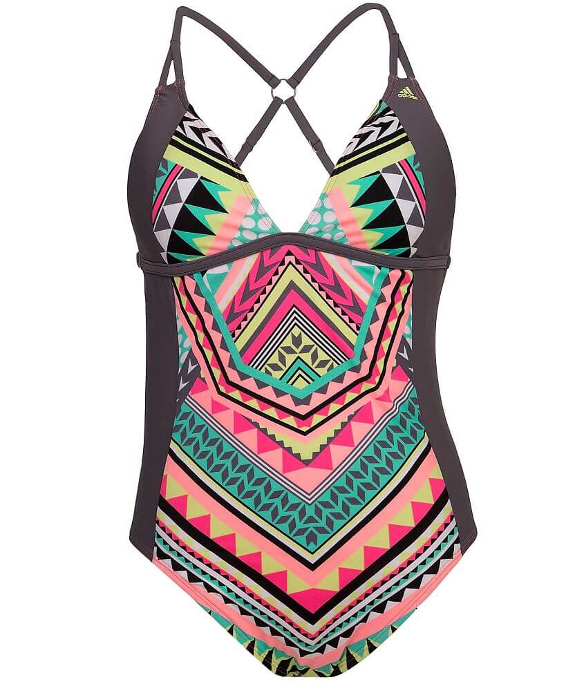 adidas Let Go Deco Swimsuit front view