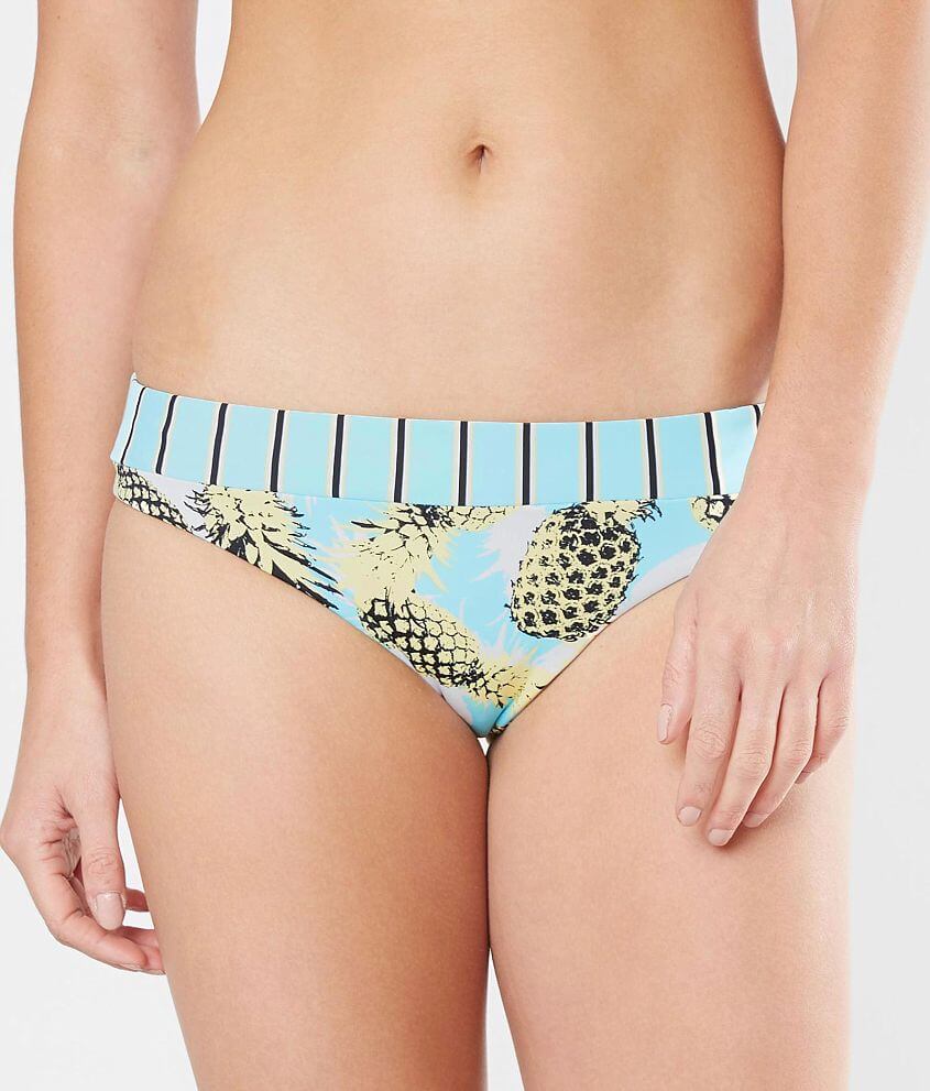 Bikini Lab Pineapple Reversible Swimwear Bottom front view