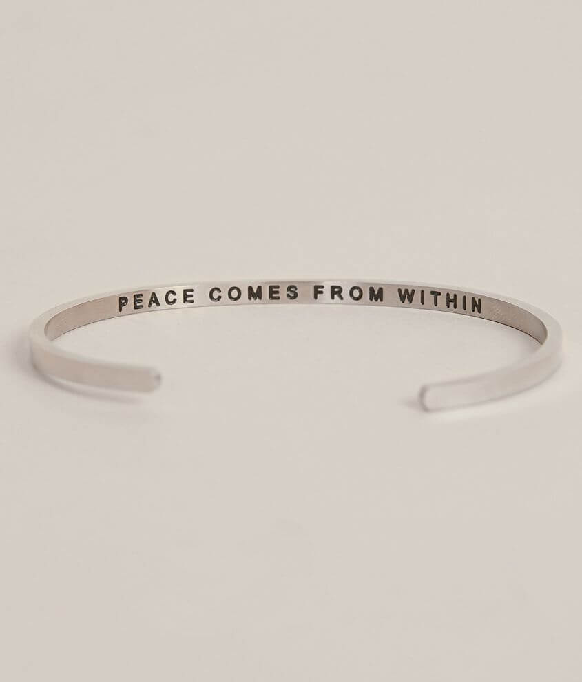 MantraBand&#174; Peace Comes From Within Bracelet front view