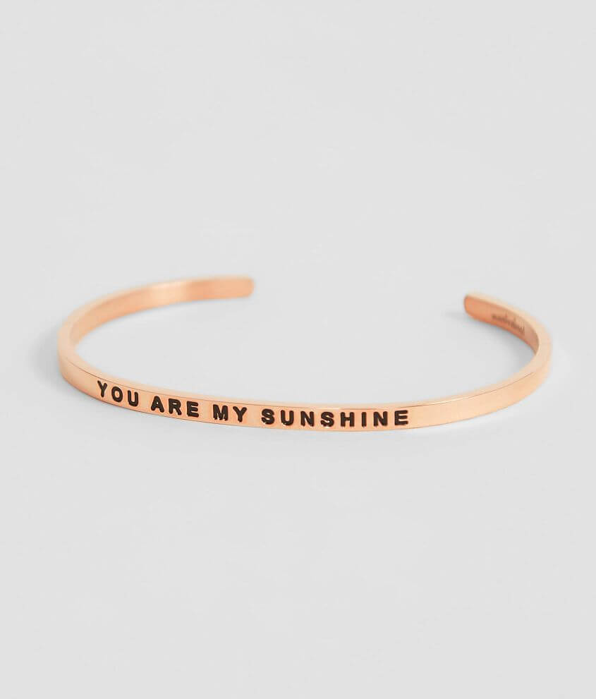 MantraBand&#174; You Are My Sunshine Bracelet front view