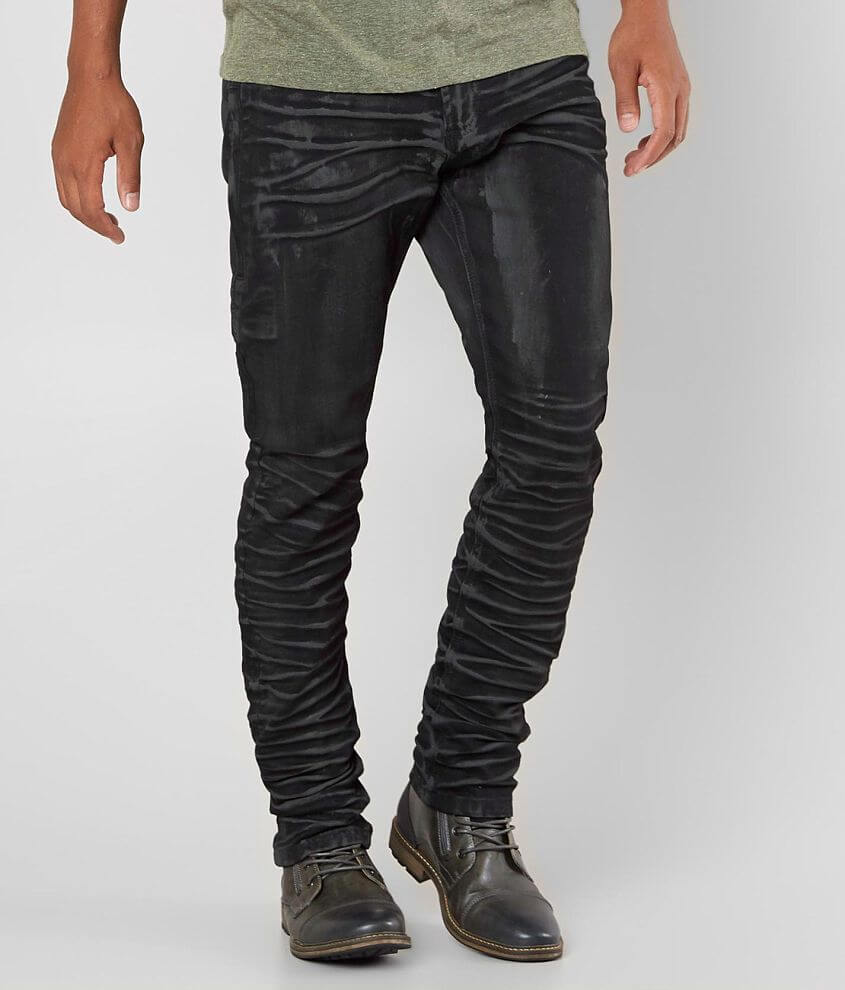 myg rysten Læne R.sole Coated Skinny Stretch Jean - Men's Jeans in Coated Black | Buckle