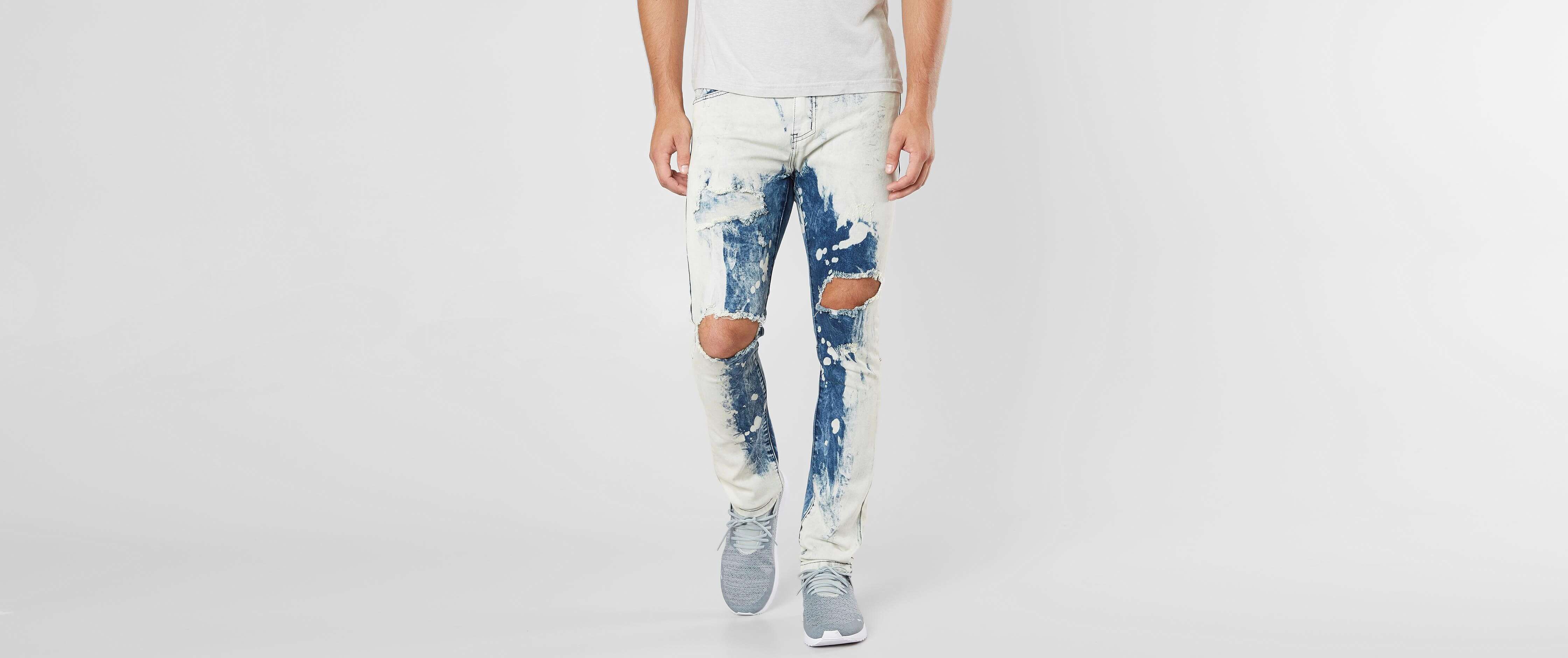 bleached jeans men