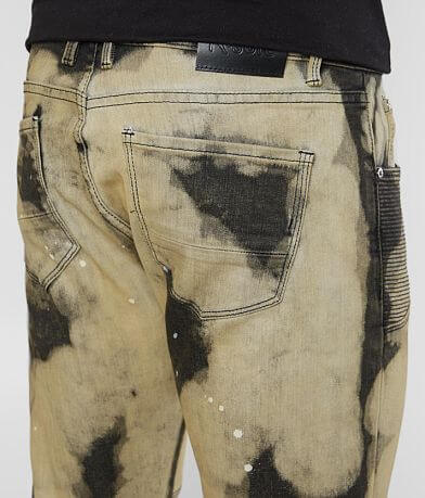 R.sole Bleached Moto Skinny Stretch Jean back pocket view