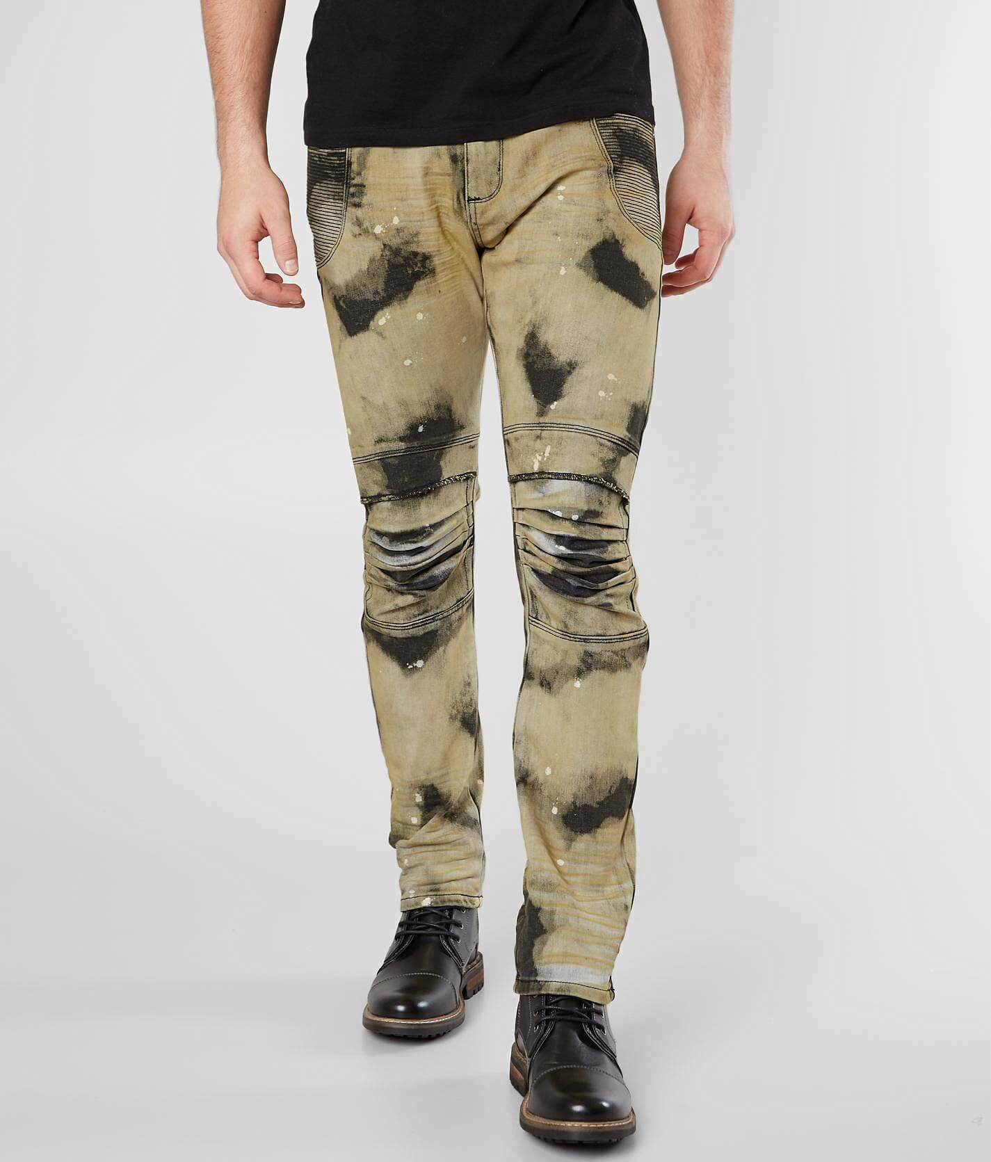 men bleached jeans
