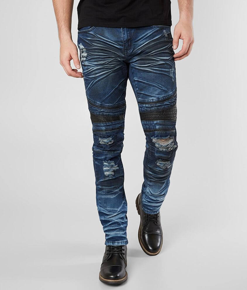 R.sole Moto Skinny Stretch Jean front view