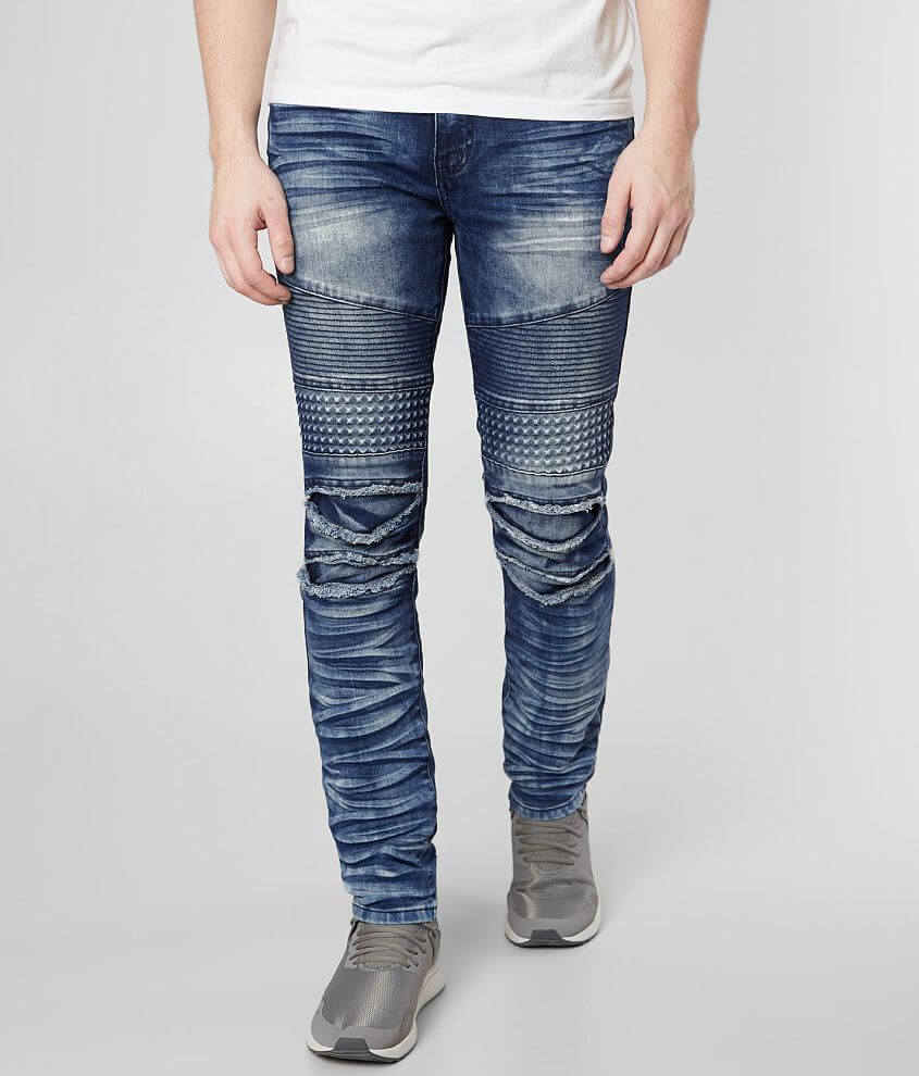 R.sole Moto Skinny Stretch Jean front view