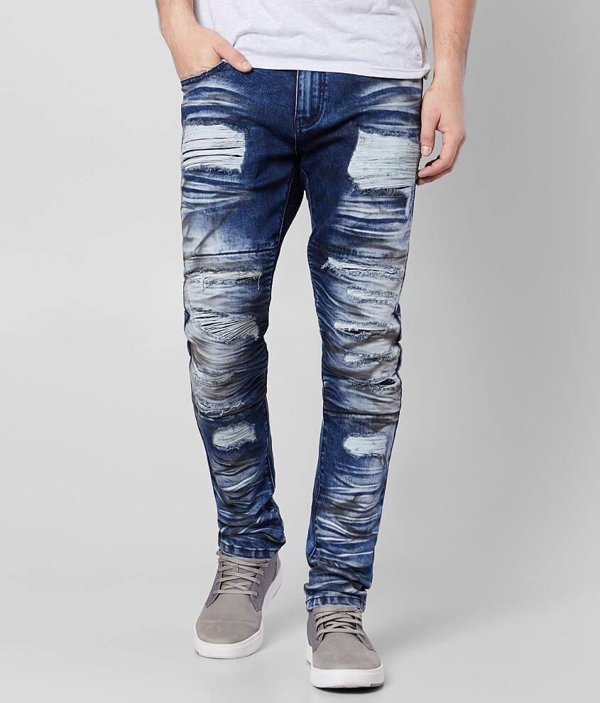 R.sole Pigment Washed Skinny Stretch Jean front view