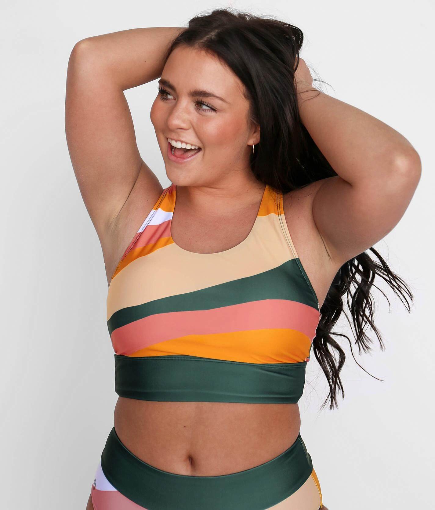 crop swim top