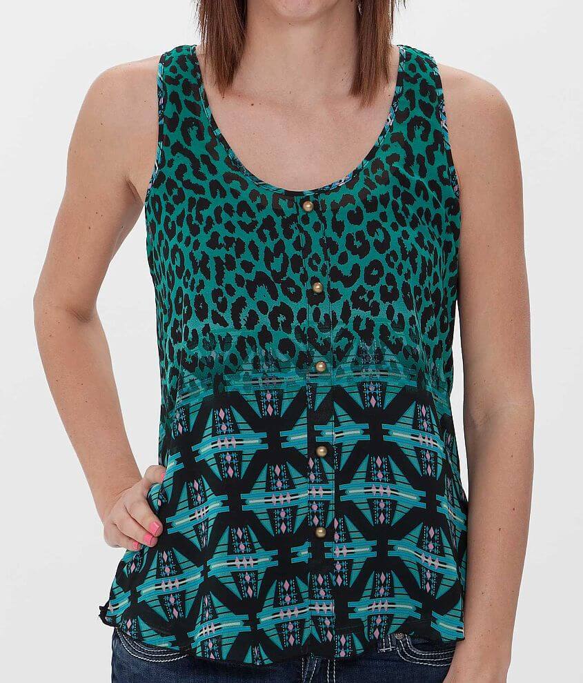 Daytrip Printed Tank Top front view