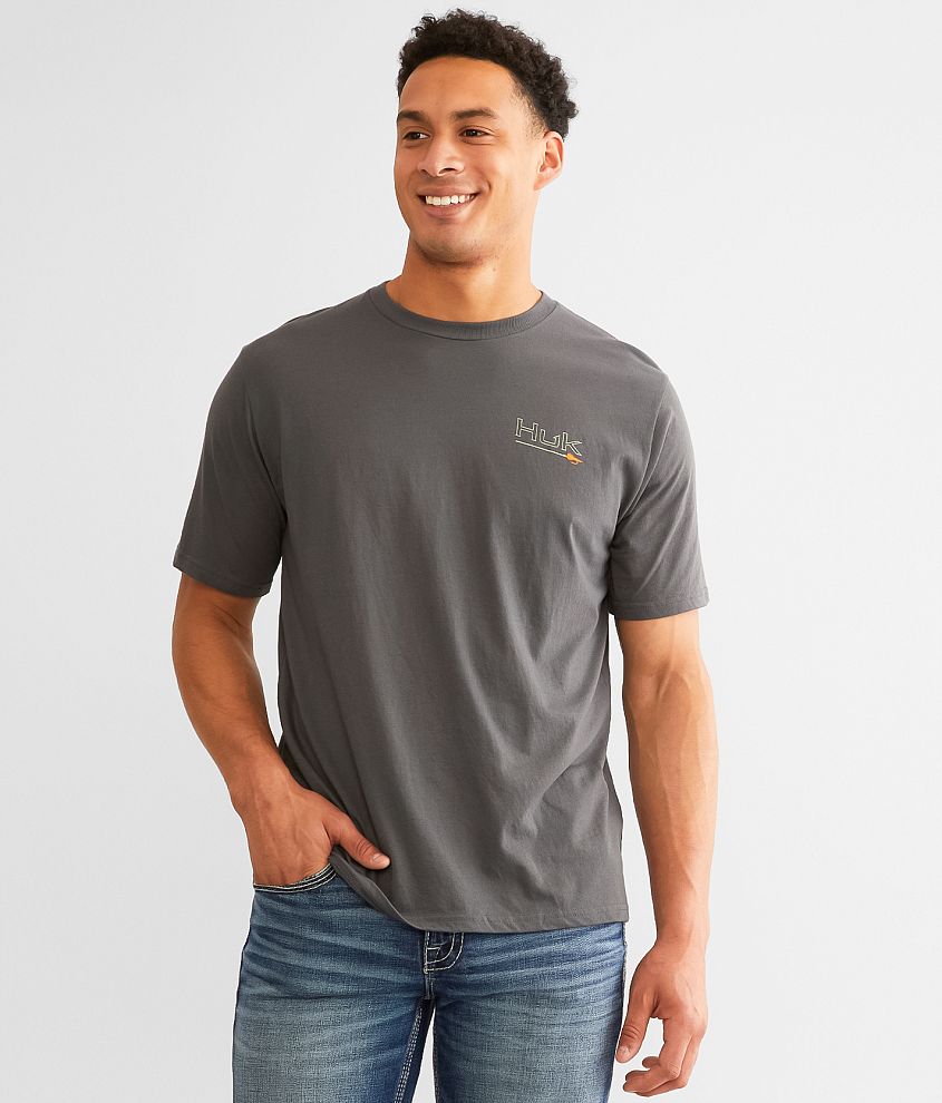 Huk Fly Line T-Shirt front view