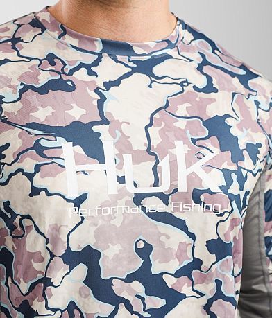 Huk Icon X Current Performance T-Shirt misc detail 2 view