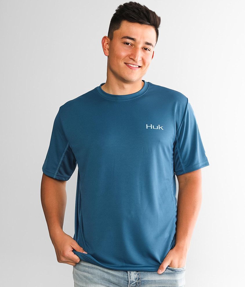 Chemise de performance à manches longues UPF 30 + pour hommes T-shirt de protect