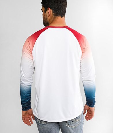 Huk Flare Double Header Performance T-Shirt BACK