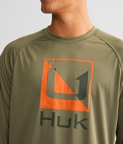 Huk Reflection Performance T-Shirt misc detail 1 view