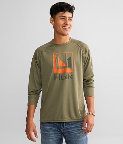 Huk Reflection Performance T-Shirt full right side view