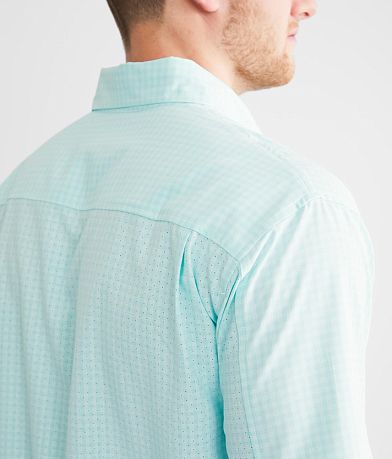 Huk Tide Point Break Performance Stretch Shirt misc detail 2 view