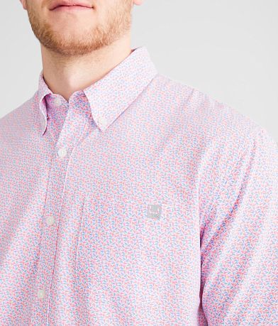 Huk Kona Jig Performance Stretch Shirt misc detail 2 view
