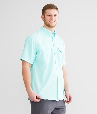 Huk Tide Point Performance Stretch Shirt front view