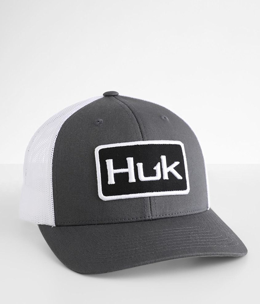 Huk Bold Patch Trucker Hat - Night Owl - Melton Tackle