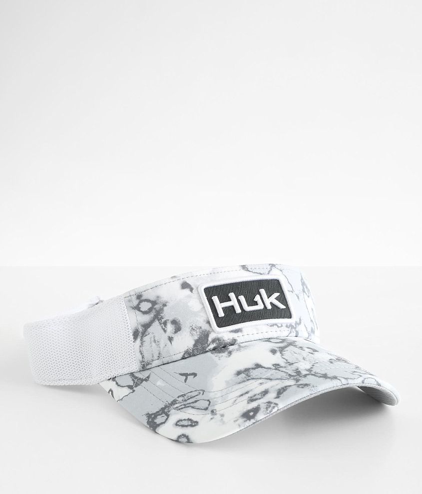 Huk Fin Flats Visor front view