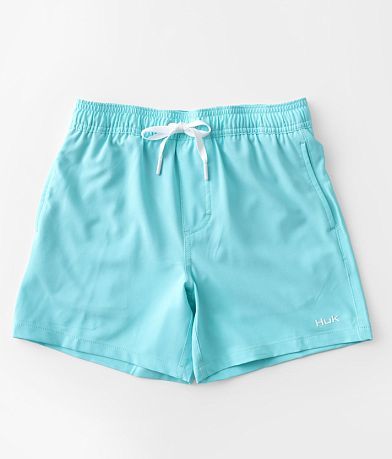 Huk Boys - Pursuit Volley Swim Trunks front view