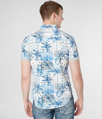 Artistry In Motion Palm Tree Shirt back view