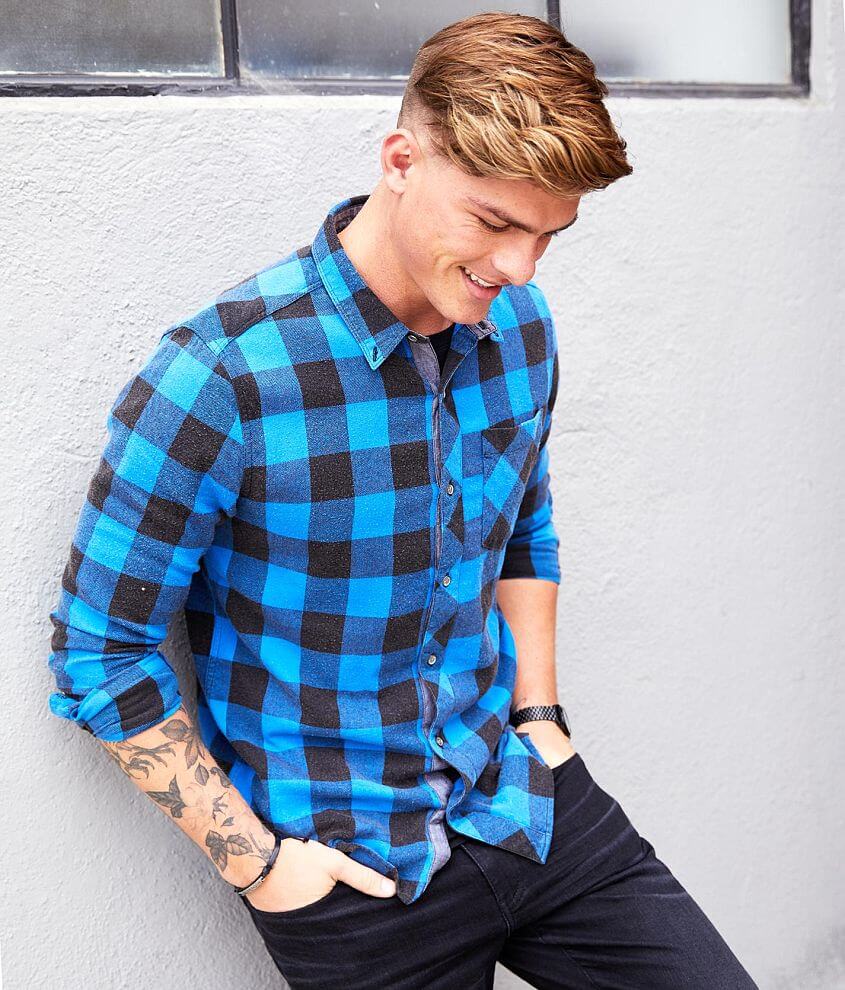 Departwest Washed Flannel Shirt