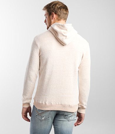 Departwest Textured Knit Hooded Sweatshirt BACK