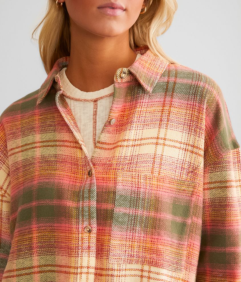 Plaid Boyfriend Shirt