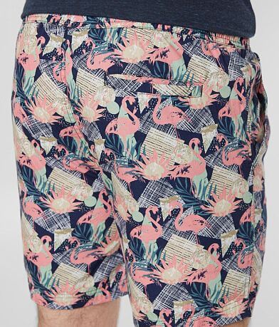SUPER MASSIVE Flamingo Short back pocket view