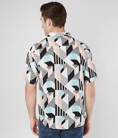 SUPER MASSIVE Geometric Shirt back view