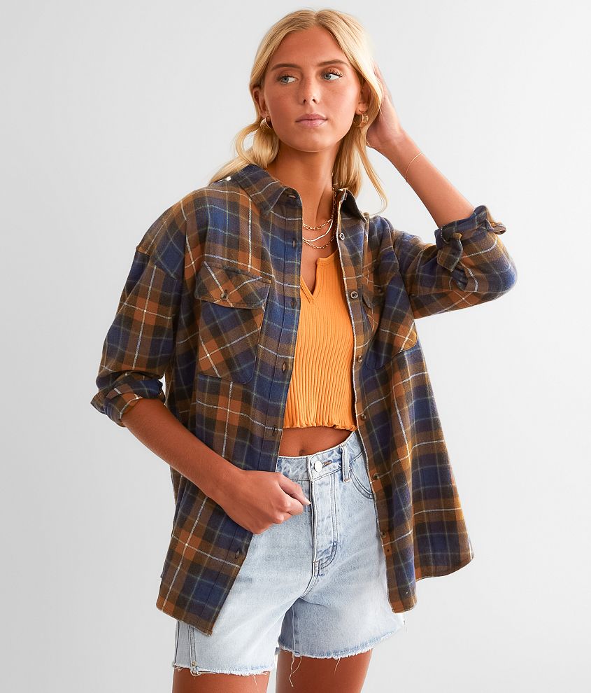 Plaid Flannel Shirt