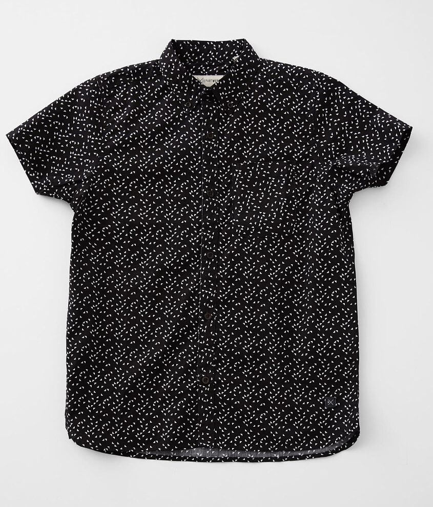 Boys - Departwest Triangle Print Shirt front view