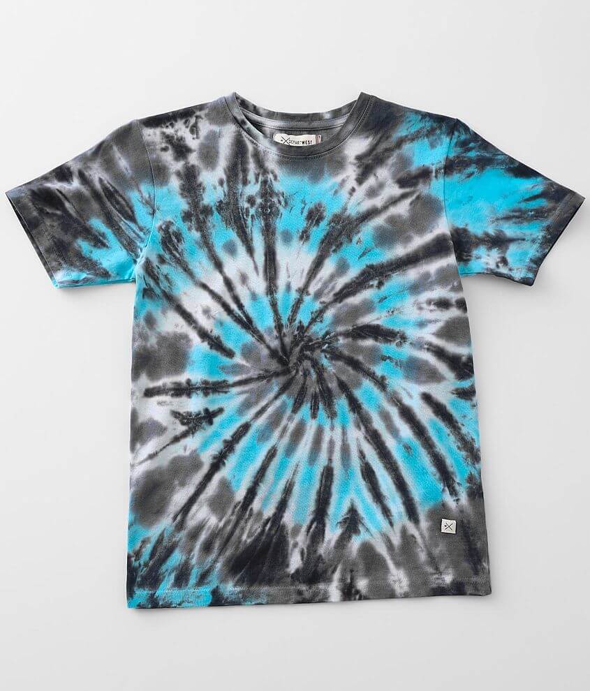 Boys - Departwest Tie-Dye Swirl T-Shirt front view