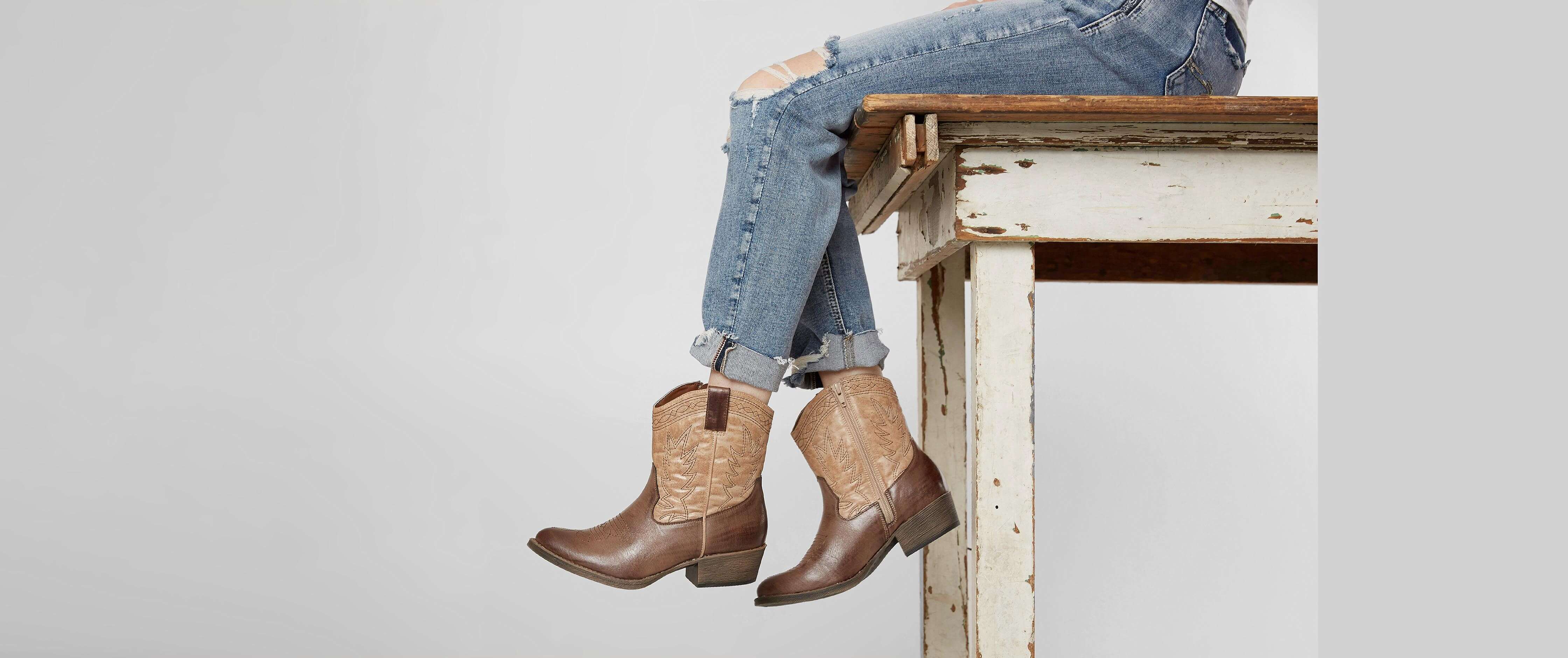 coconuts black cowboy boots