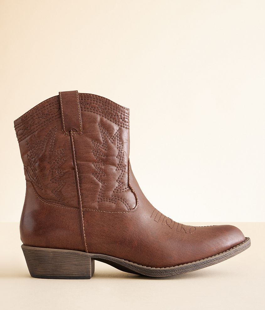 Coconuts Pistol Western Ankle Boot