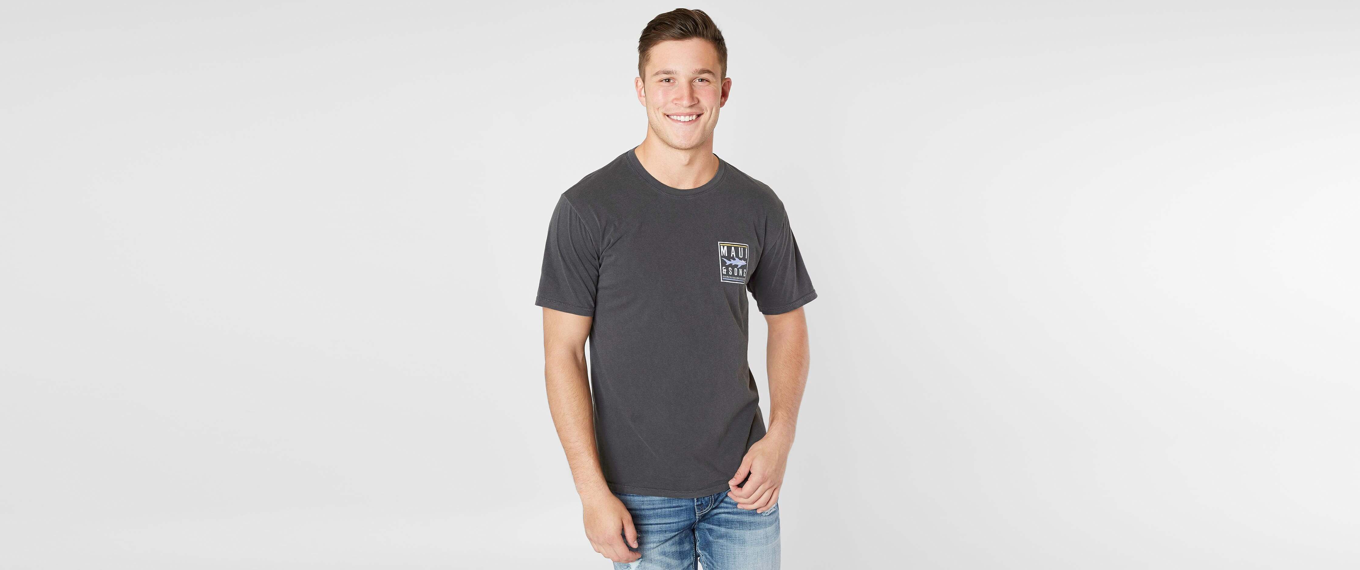 Maui & Sons No Boundaries TShirt Men's TShirts in Black Buckle