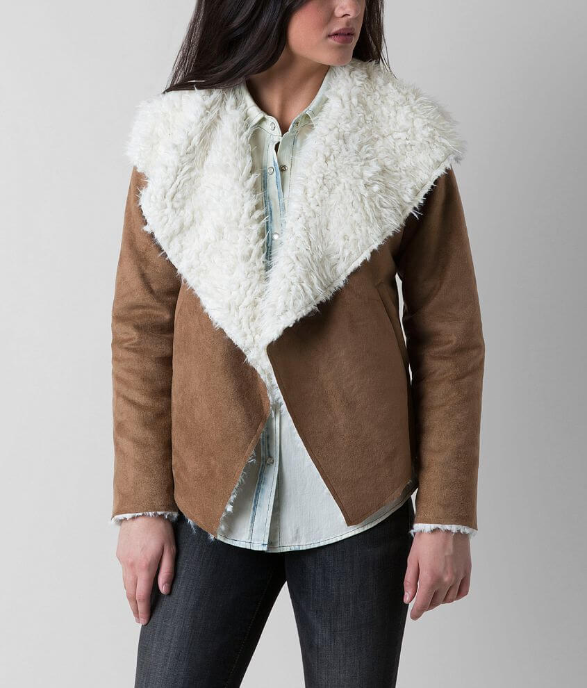 Me jane on sale faux fur jacket