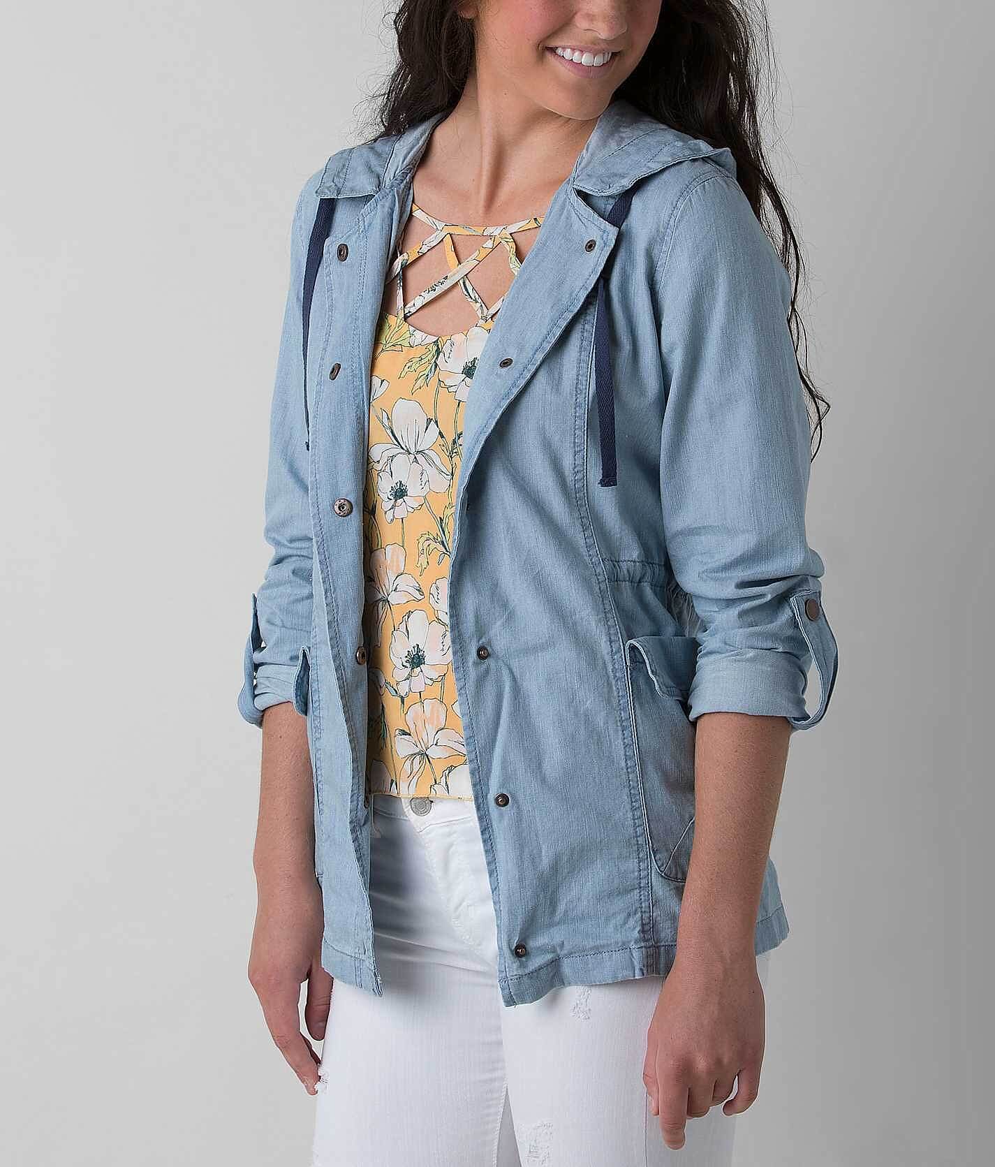denim anorak women's
