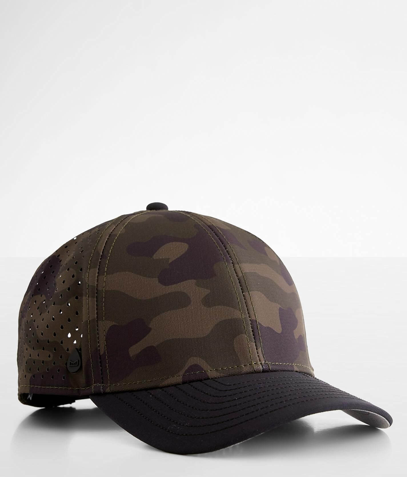 Melin™ A-Game Hydro Stretch Hat - Men's Activewear in Olive Camo | Buckle