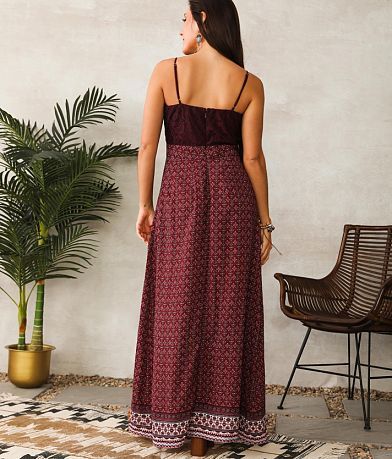 Daytrip Pieced Maxi Romper BACK