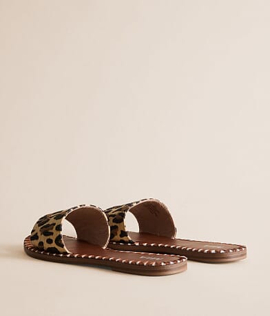 Whipstitch Leopard Print Sandal thumbnail 4
